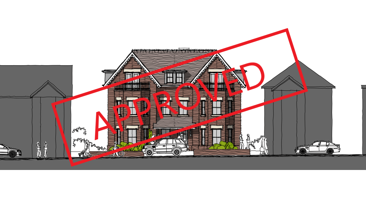 Planning Approval for 12 Apartments in Poole